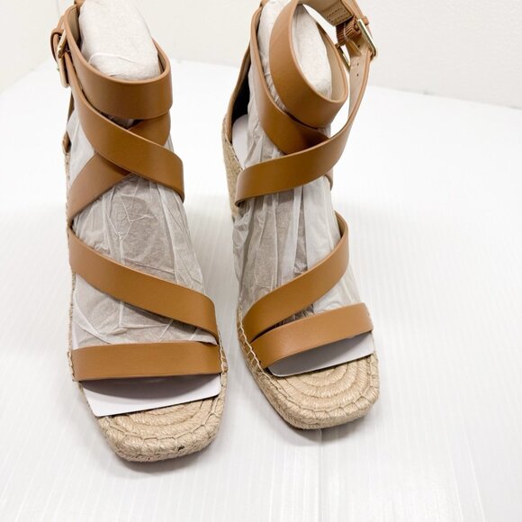 Vince Camuto Mesteria Espadrille Wedge Sandals Strappy Ankle 6M Summer Boho Chic - Picture 3 of 9